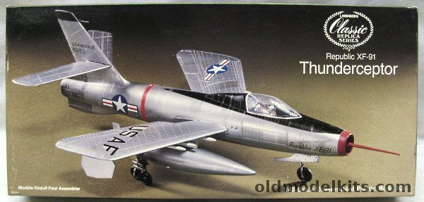 Lindberg 1/48 Republic XF-91 Thunderceptor, 539 plastic model kit